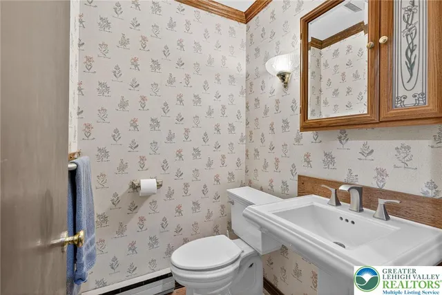 a car is parked in a garage