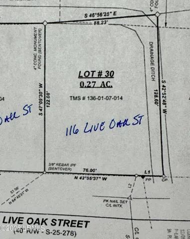 $29,900 | 116 Live Oak Street, Varnville, SC 29944