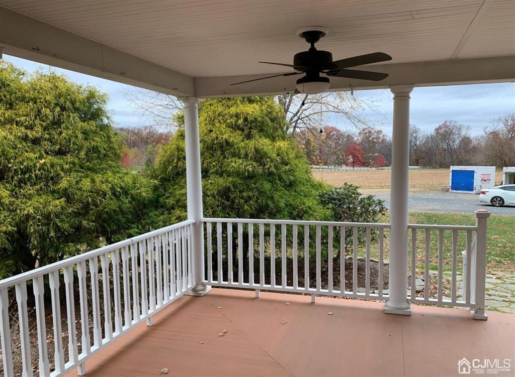 54 Cranbury Neck Road Cranbury, NJ 08512 - Photo 6 of 11 a view of a street from a balcony