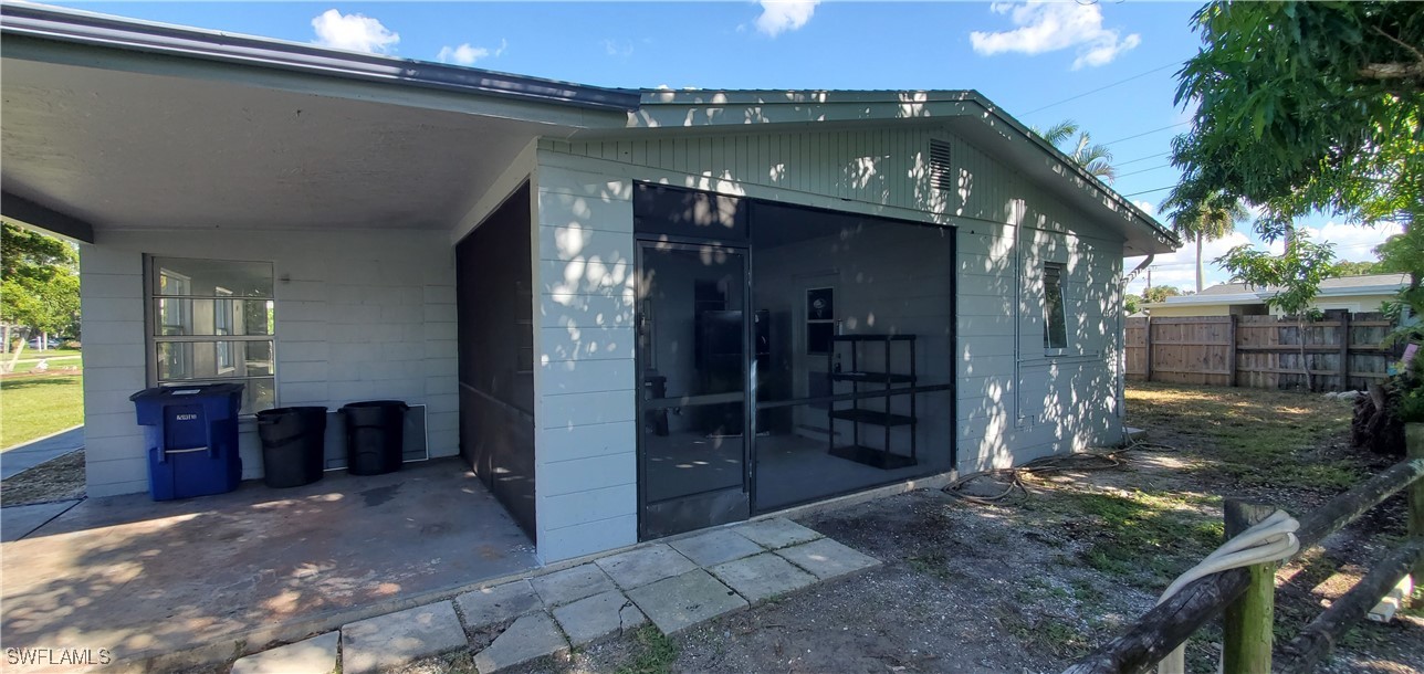1422 Mandel Road Fort Myers, FL 33919 - Photo 4 of 39 a view of an outdoor space