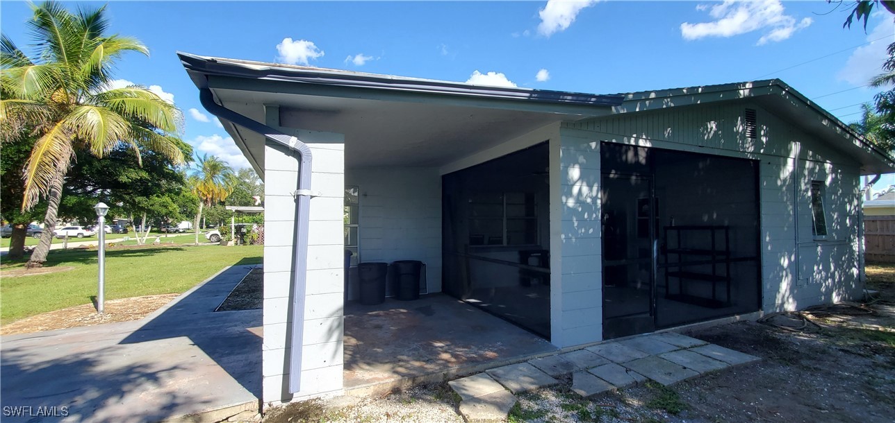 1422 Mandel Road Fort Myers, FL 33919 - Photo 5 of 39 a house view with a outdoor space