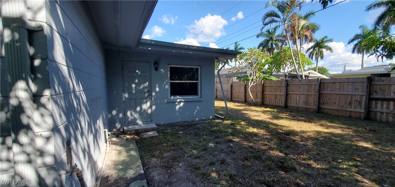 1422 Mandel Road Fort Myers, FL 33919 - Photo 8 of 39 a view of outdoor space and yard