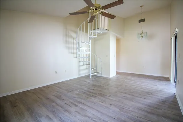 wooden floor in an empty room