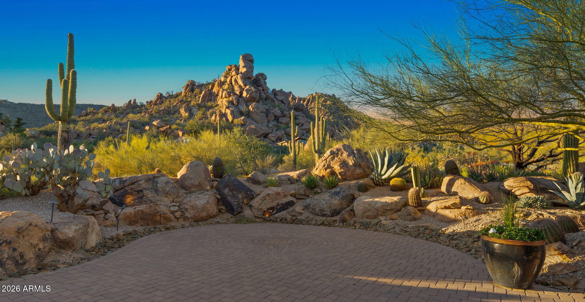 35035 Whileaway Road Carefree, AZ 85377 - Photo 11 of 64 a view of a yard