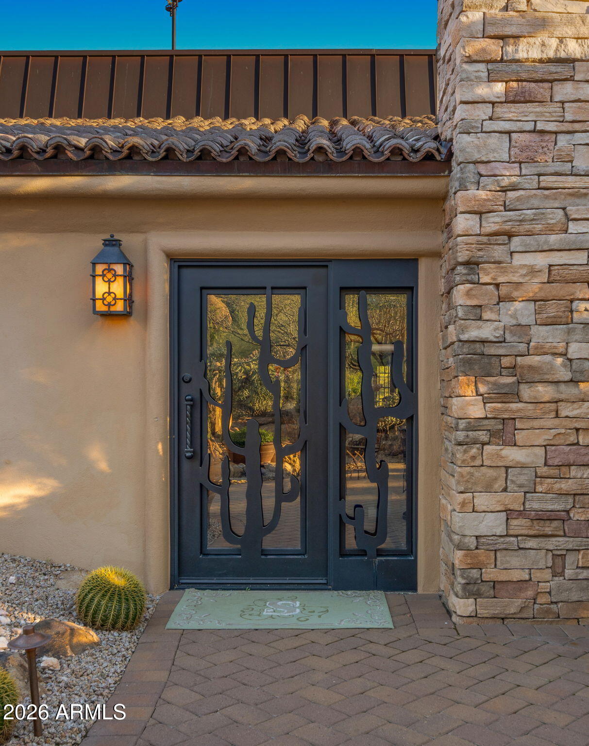 35035 Whileaway Road Carefree, AZ 85377 - Photo 18 of 64 a view of a front door of house