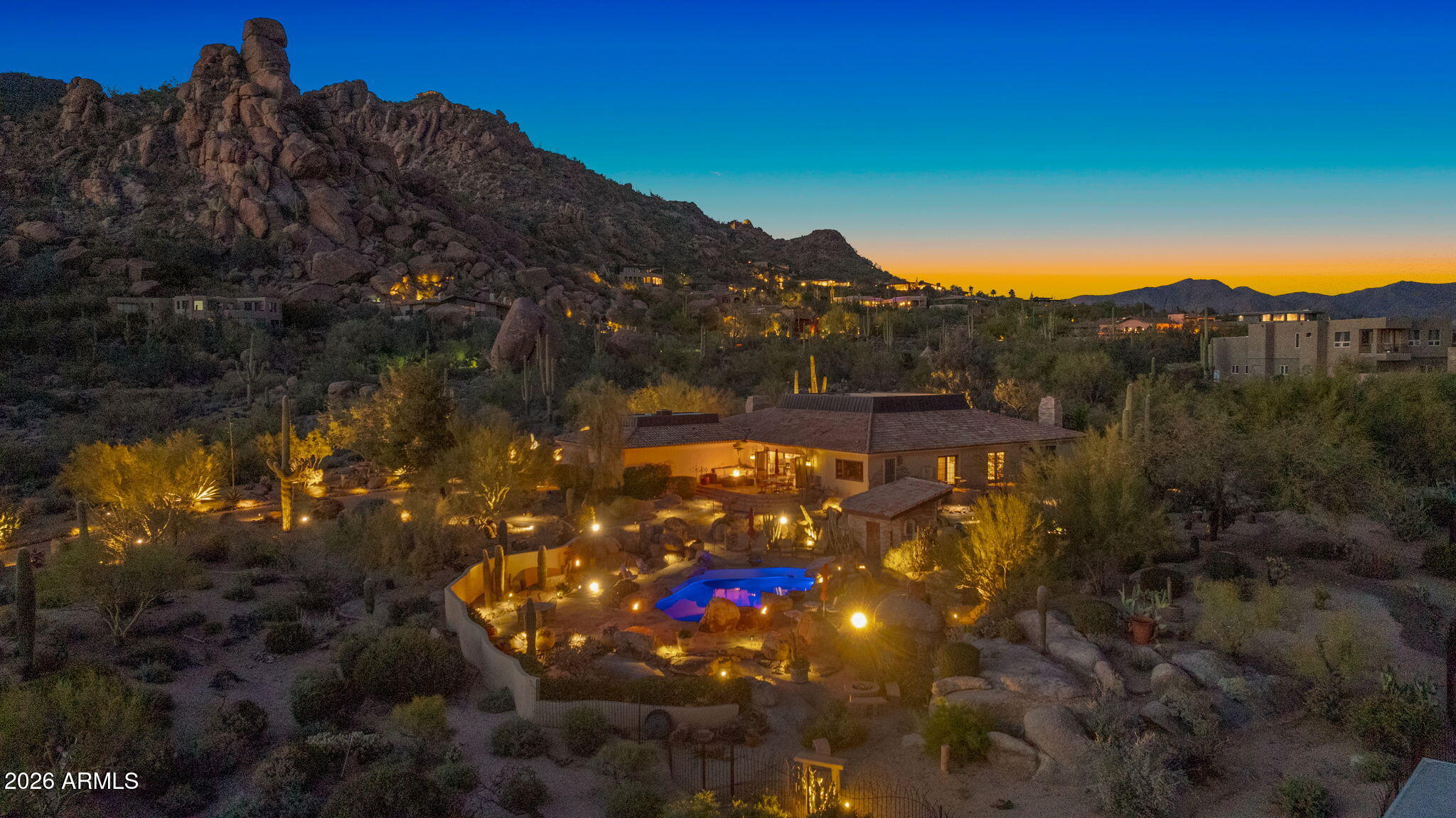 35035 Whileaway Road Carefree, AZ 85377 - Photo 2 of 64 a view of a street
