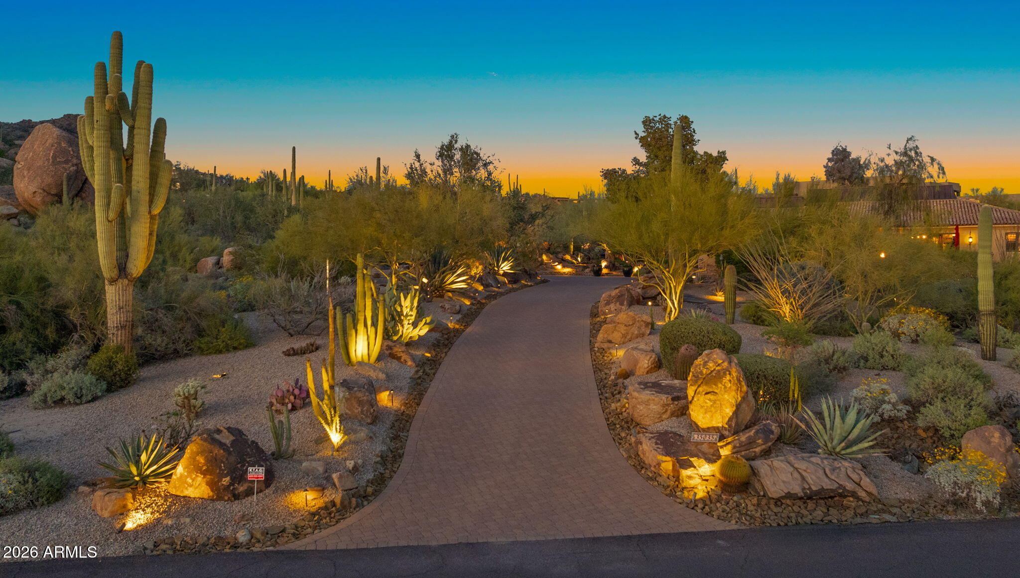 35035 Whileaway Road Carefree, AZ 85377 - Photo 5 of 64 a view of a swimming pool