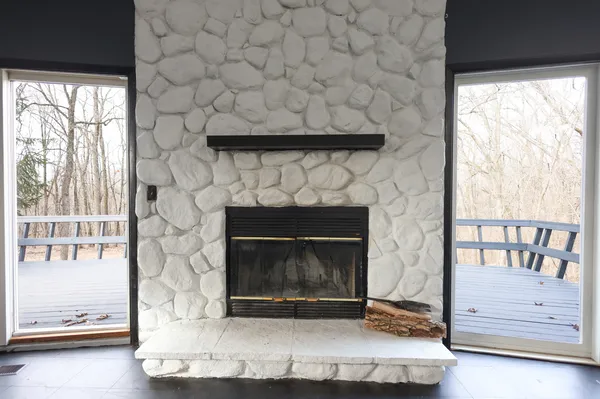 a kitchen with a sink and refrigerator