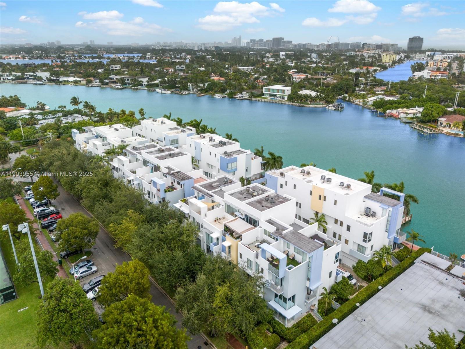 155 North Shore Drive, Unit 1553 Miami Beach, FL 33141 - Photo 5 of 48 an aerial view of ocean with residential house with outdoor space