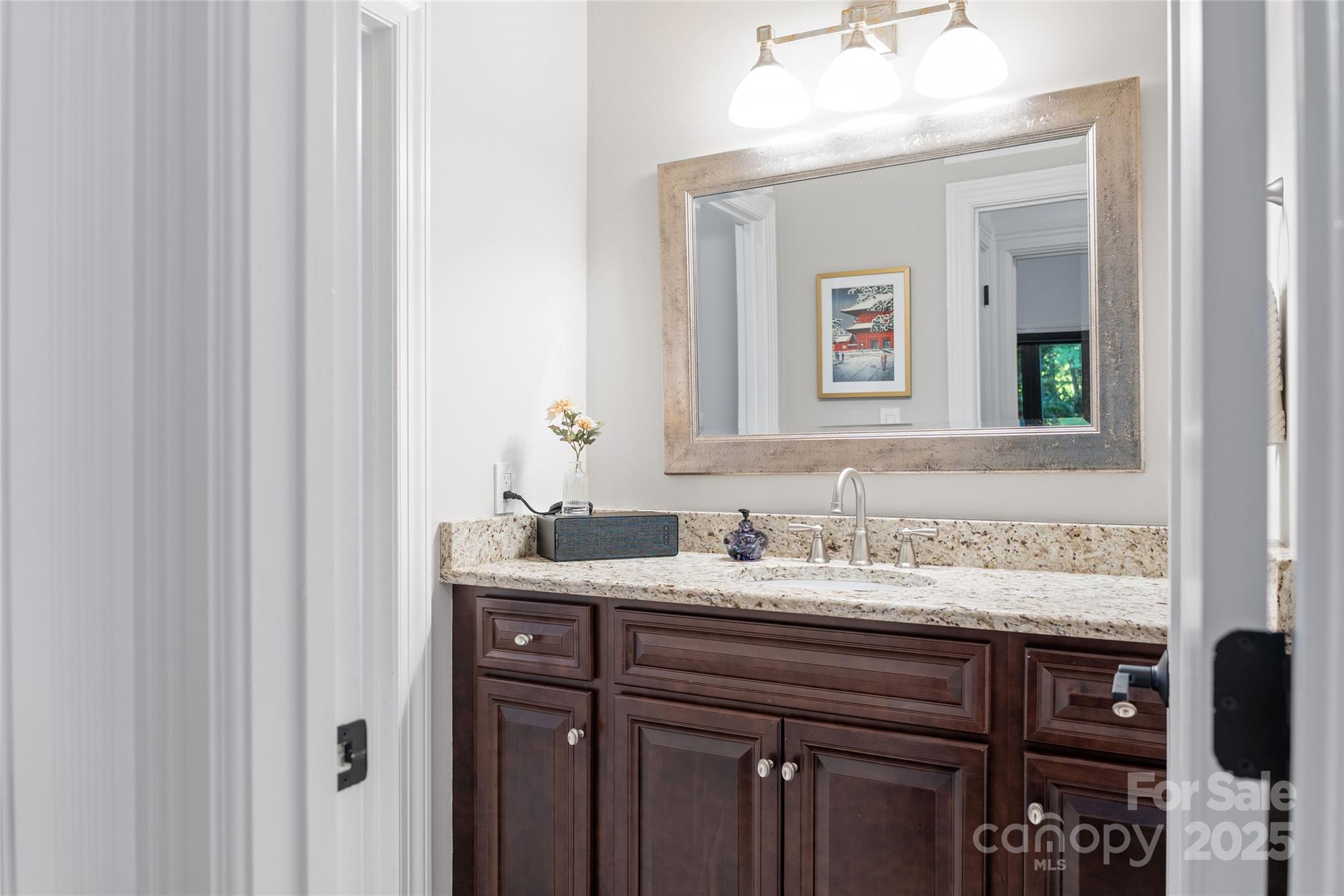 5123 Randolph Road Charlotte, NC 28211 - Photo 14 of 30 a bathroom with a sink and a mirror