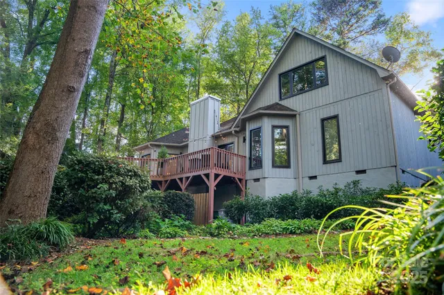 a view of a house with a porch