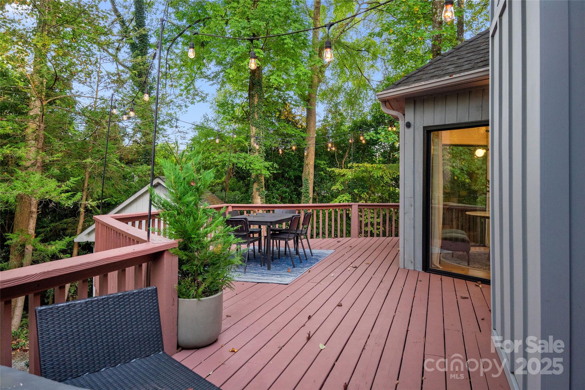 5123 Randolph Road Charlotte, NC 28211 - Photo 29 of 30 a view of a wooden deck with a bench