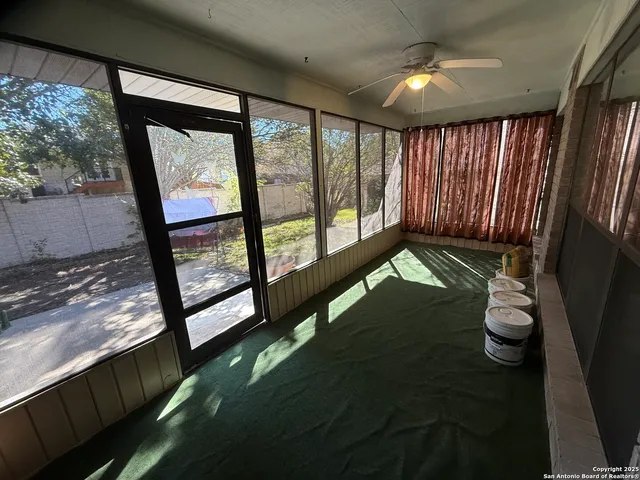 a view of an entryway