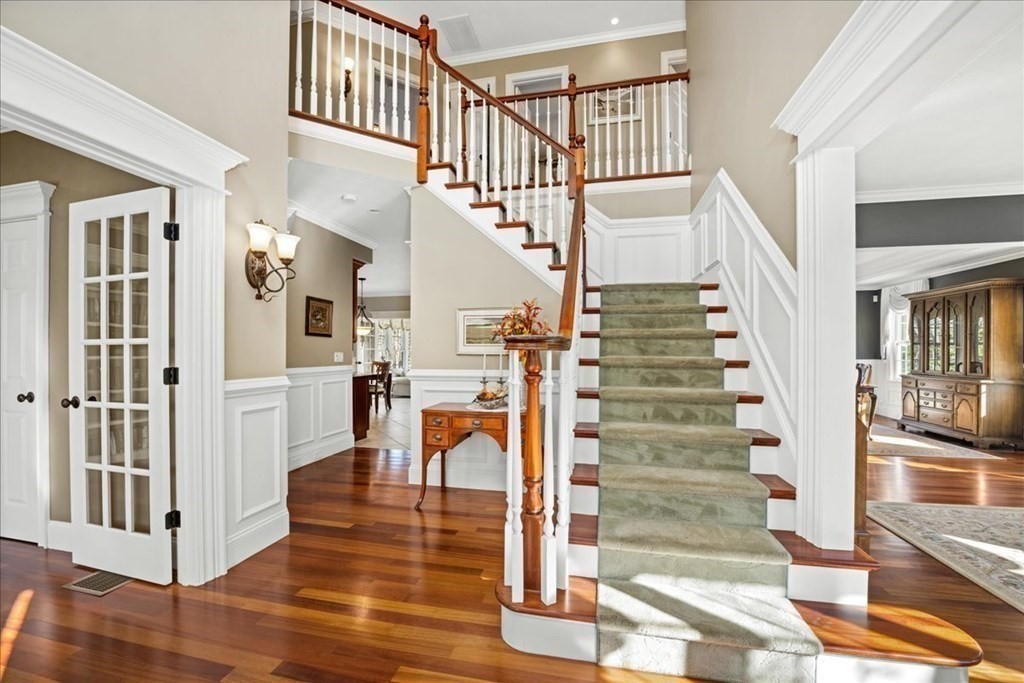 9 Laurel Ridge Lane Shrewsbury, MA 01545 - Photo 20 of 41 a view of entryway and hall with wooden floor