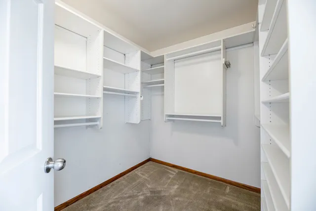 a view of a room with rack on the wall