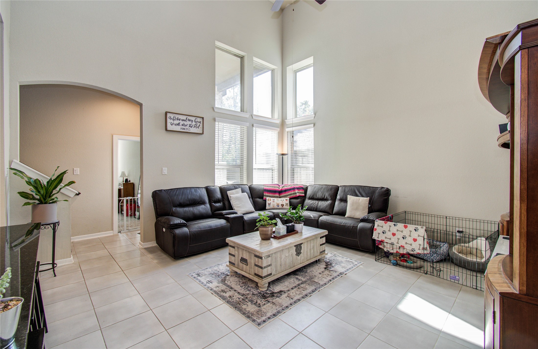22290 Rustling Cone Court Porter, TX 77365 - Photo 10 of 30 a living room with furniture and a large window