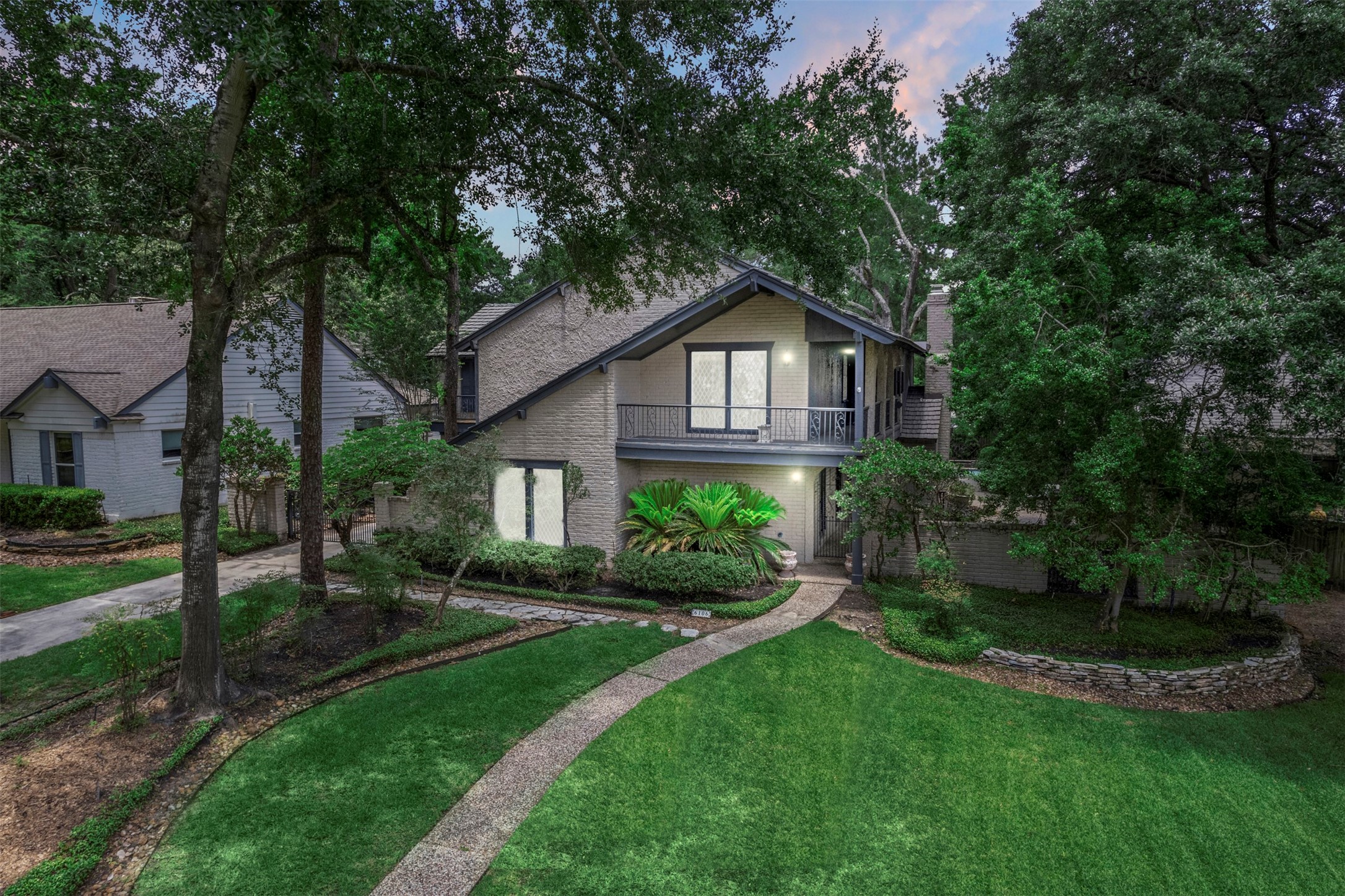 6106 Larkmount Drive Spring, TX 77389 - Photo 3 of 50 The exterior 2nd floor balcony can be accessed from 2 of the bedrooms. What a great place for your morning coffee or hanging out with a good book.