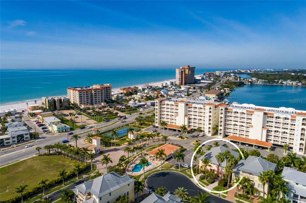 102 Wimbledon Court Redington Shores, FL 33708 - Photo 30 of 66 a view of a city with tall buildings