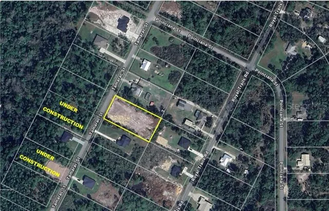 a aerial view of a house