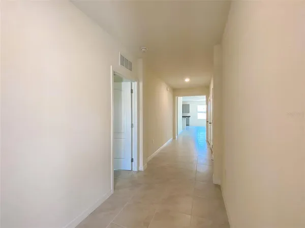 a view of a hallway with a hallway