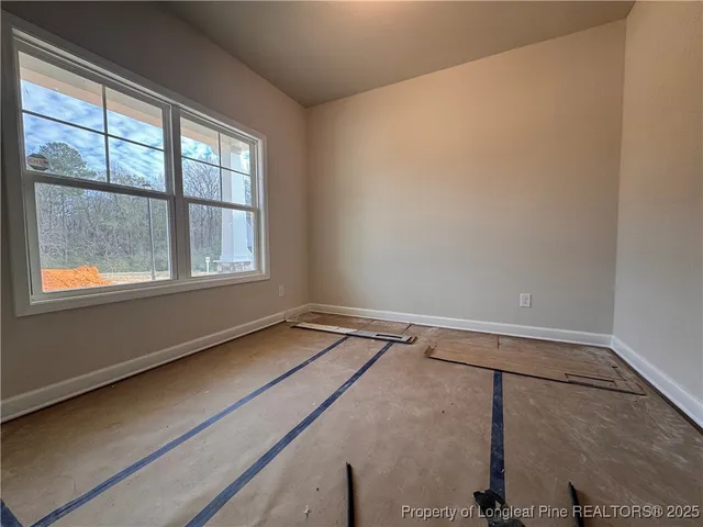 a view of a room with window