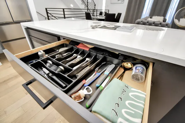 a close up of a stove top oven