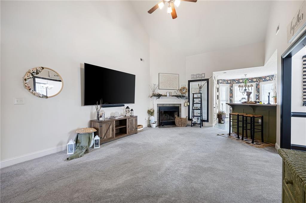 6 Keystone Lane Northeast Rome, GA 30161 - Photo 7 of 26 a view of a livingroom with furniture and a flat screen tv
