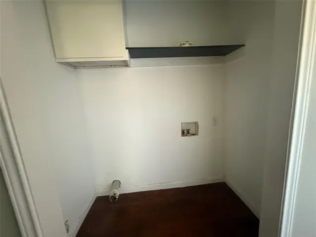 a view of a small space