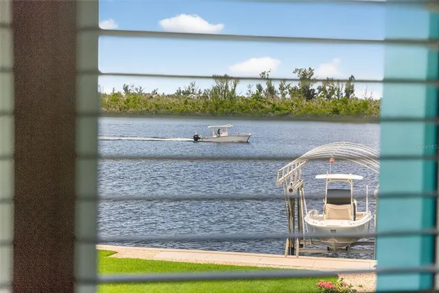 a view of city and a lake
