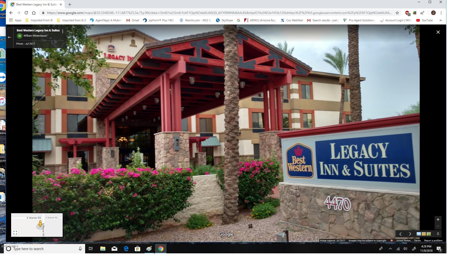 12450 South Power Road Gilbert, AZ 85212 - Photo 2 of 4 Best Western Legacy Inn & Suites