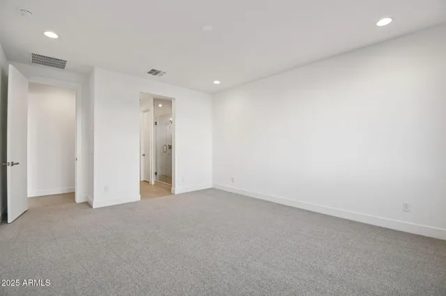 a view of empty room