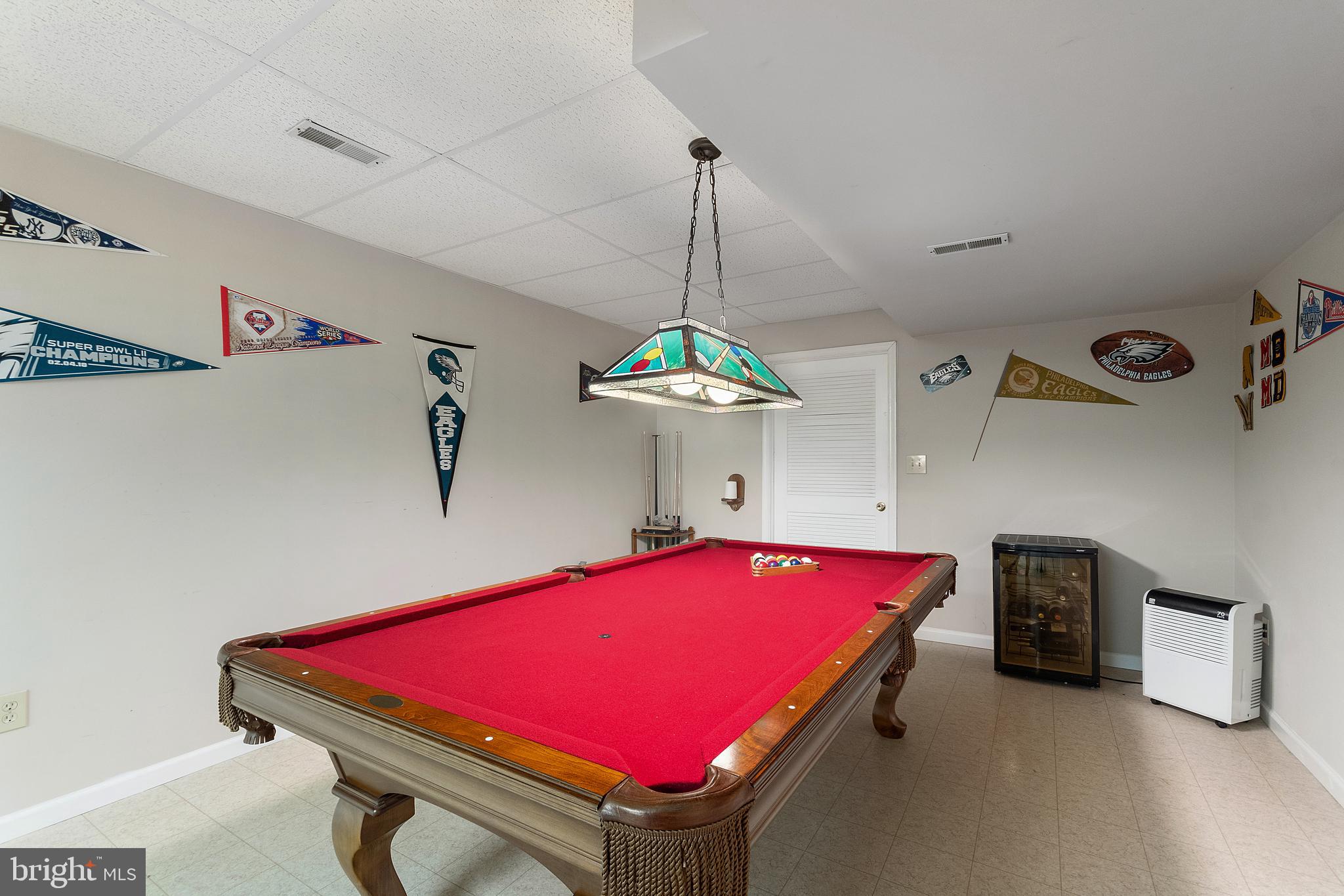487 Radix Road Williamstown, NJ 08094 - Photo 29 of 36 a room with pool table and windows