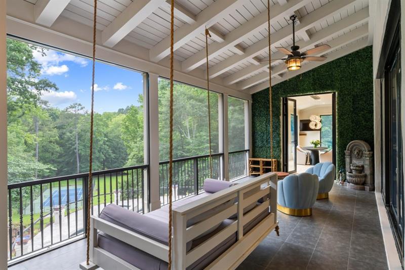 1430 North Harris Ridge Northwest Atlanta, GA 30327 - Photo 13 of 60 a view of balcony with furniture