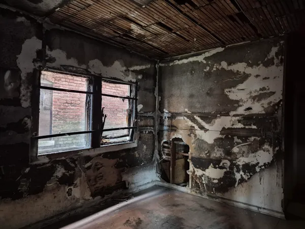 a view of empty room