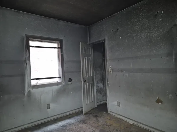 a view of a walk in closet