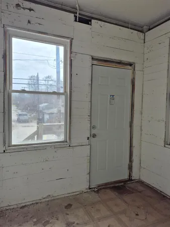a view of storage and utility room