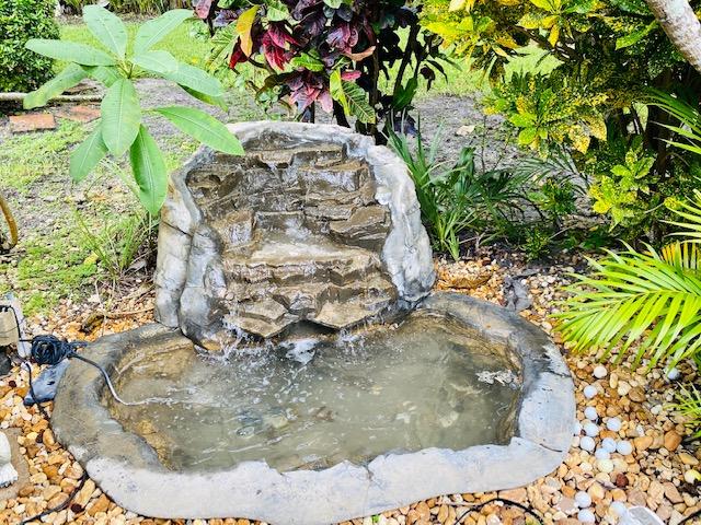 22594 Southwest 64th Way Boca Raton, FL 33428 - Photo 18 of 24 Fountain in Backyard