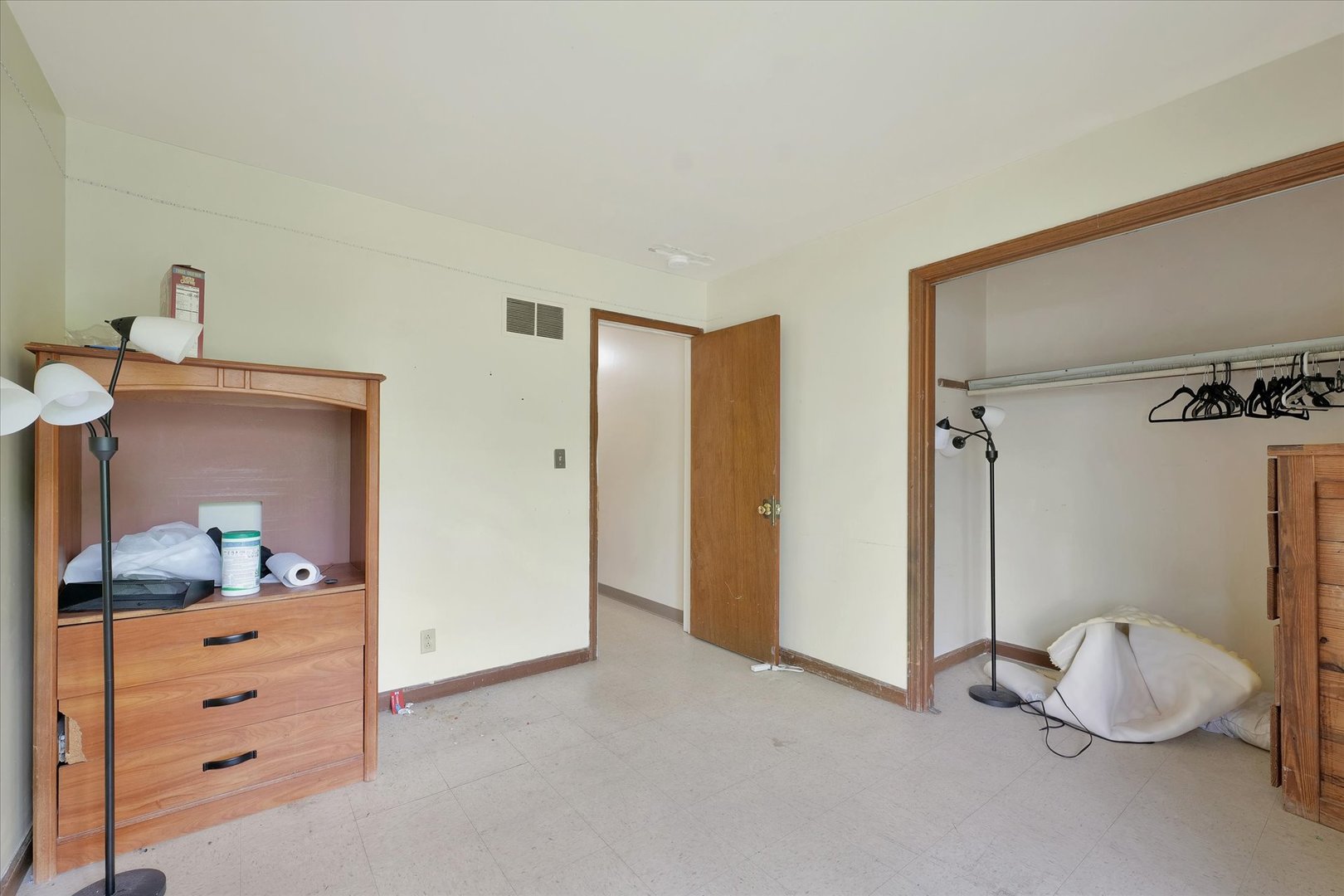 1705 Georgetown Drive Champaign, IL 61821 - Photo 25 of 44 a bathroom with a granite countertop sink and a mirror