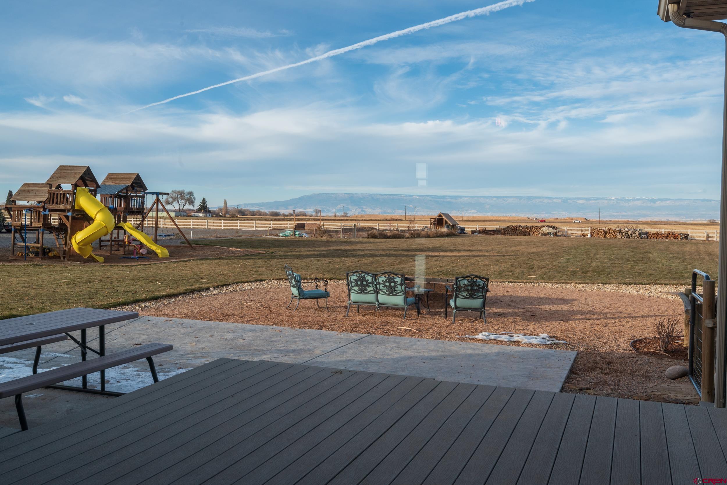 13287 6160th Road Montrose, CO 81403 - Photo 26 of 35 a view of a terrace with seating space