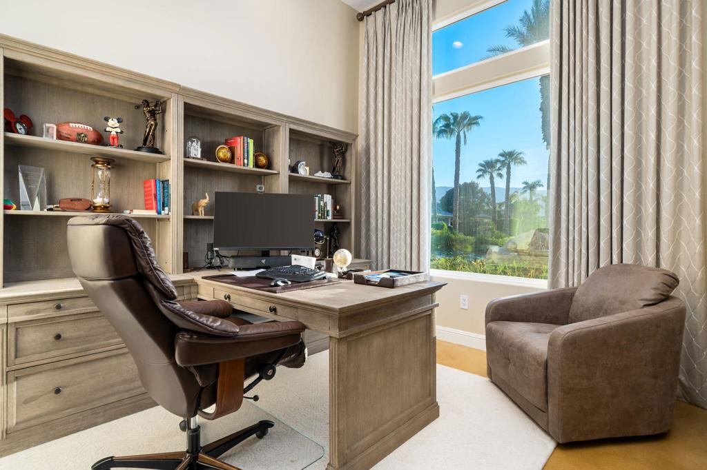 56495 Mountain La La Quinta, CA 92253 - Photo 42 of 56 a view of a workspace with furniture and a window