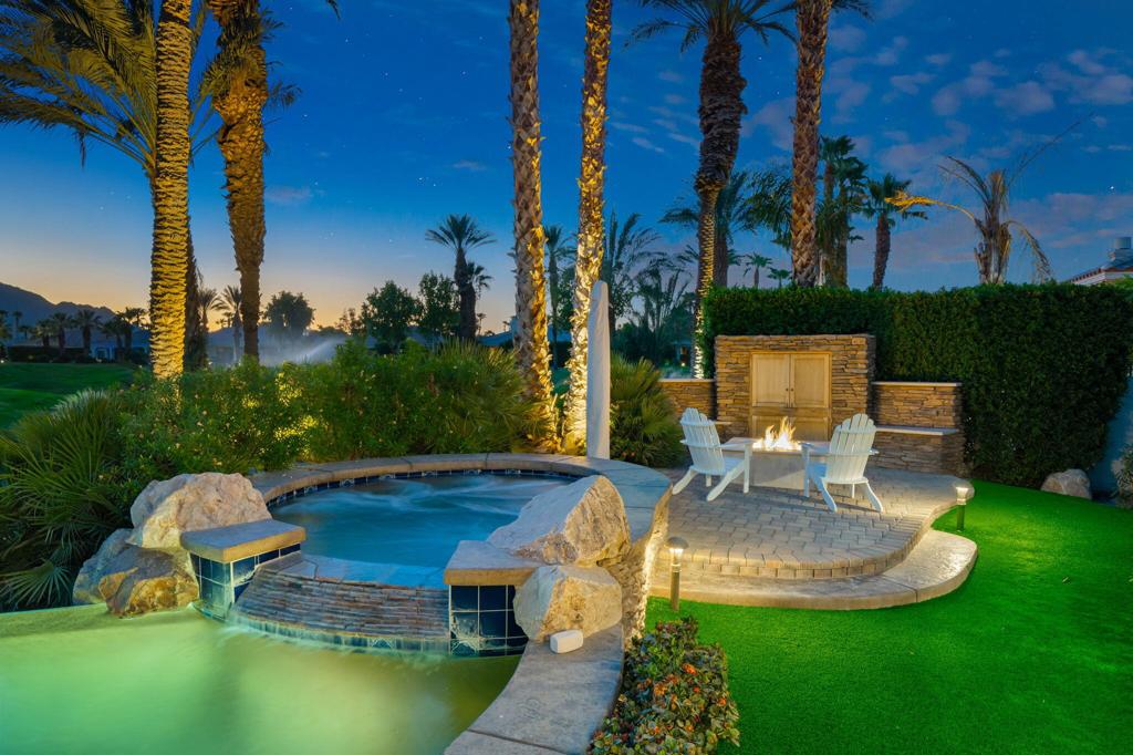 56495 Mountain La La Quinta, CA 92253 - Photo 5 of 56 an aerial view of a house with swimming pool garden and patio