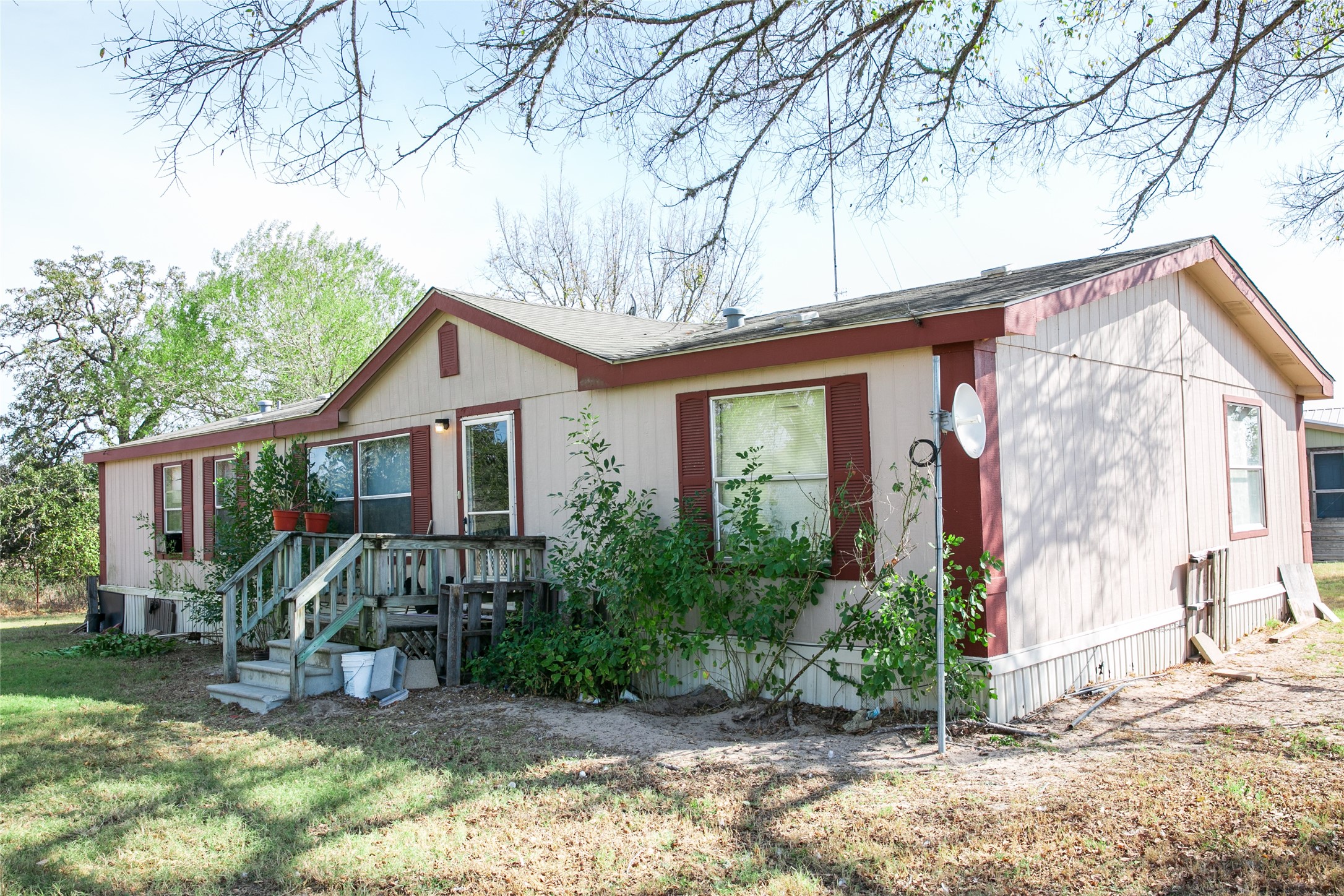 4254 FM 180 Road Ledbetter, TX 78946 - Photo 6 of 18 a view of a house with a yard