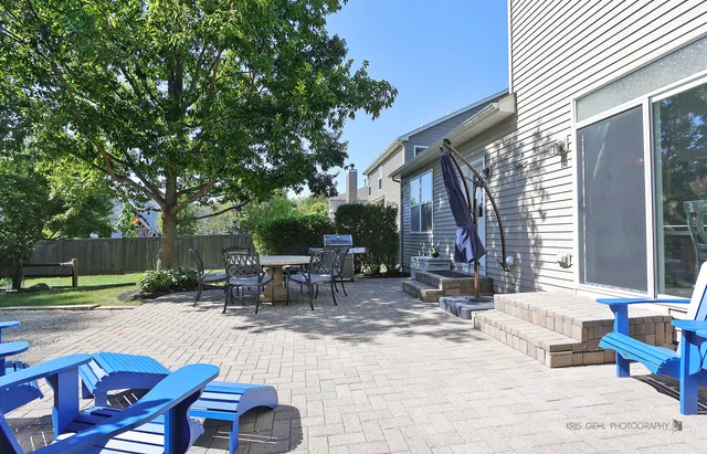 a view of outdoor space yard deck patio and outdoor seating