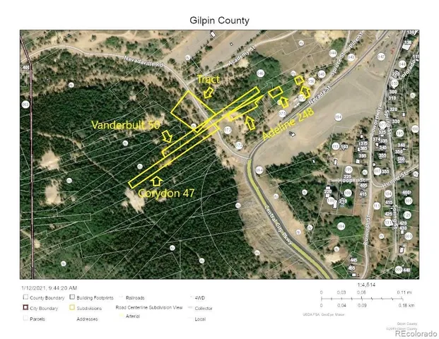 $40,000 | 0 Nevadaville Road, Central City, CO 80427