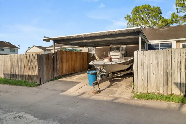 a view of outdoor space with seating area
