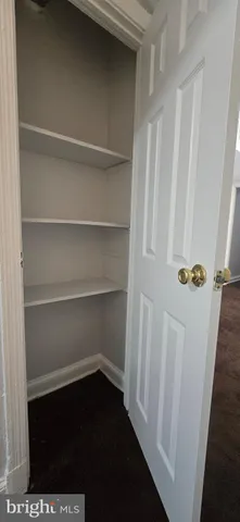 a view of walk in closet