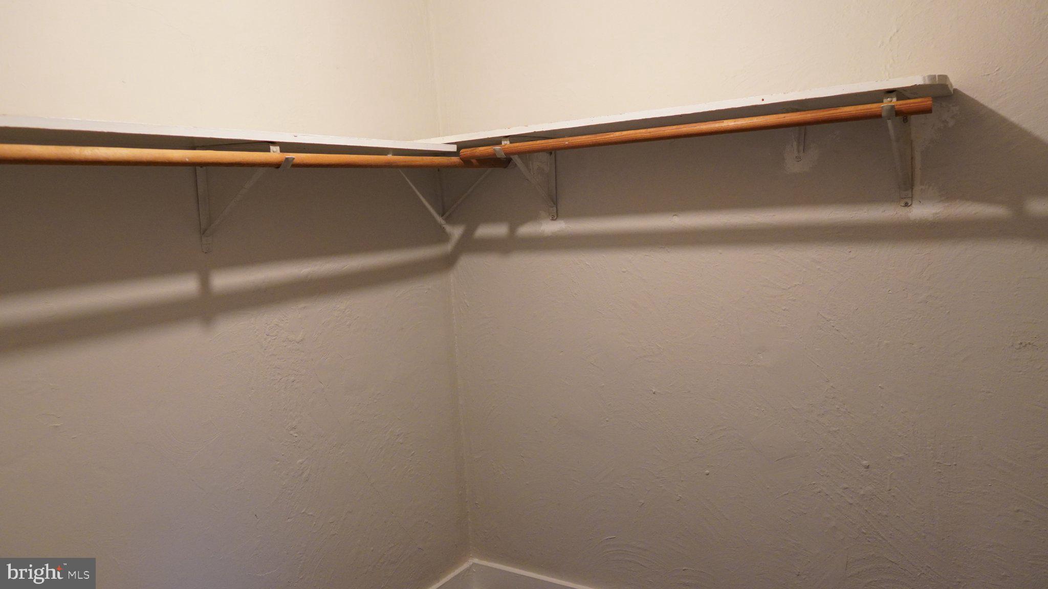 917 North Calvert Street, Unit 6 Baltimore, MD 21202 - Photo 7 of 10 Spacious corner closet ready for use.