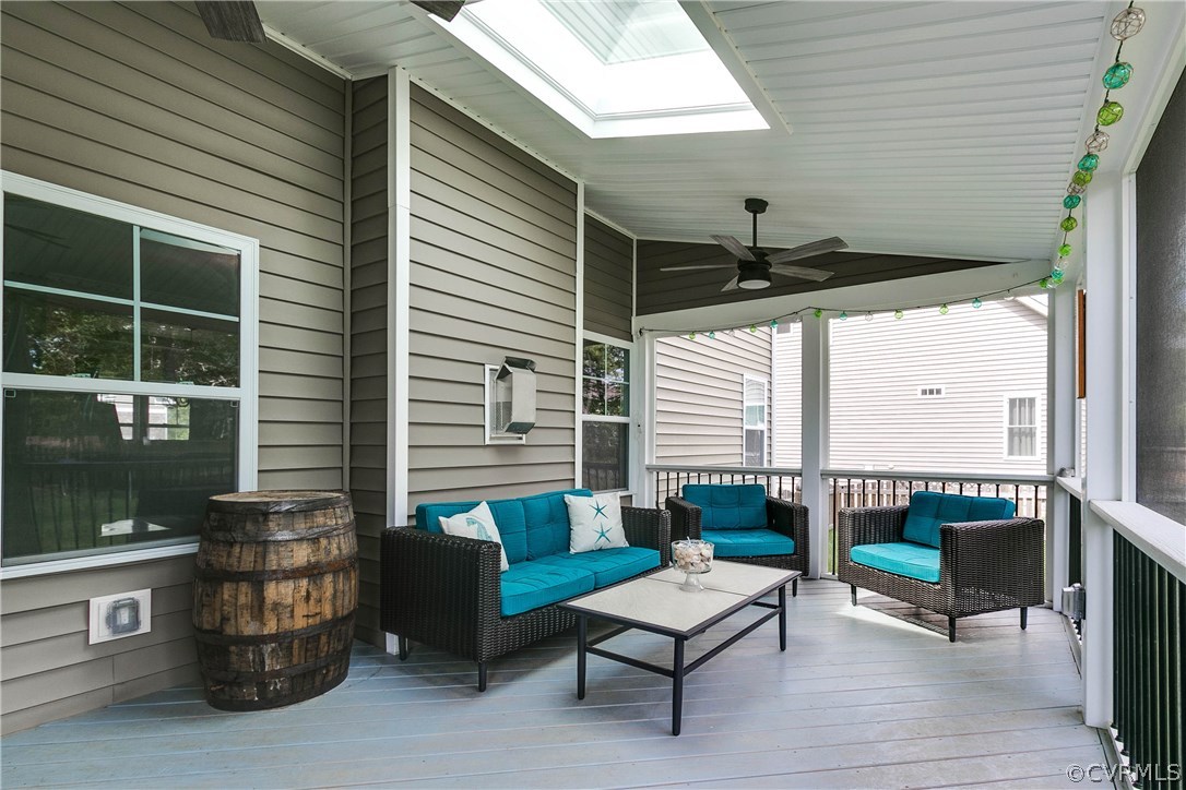 3237 Barkham Drive Midlothian, VA 23112 - Photo 43 of 48 a outdoor space with patio furniture and a potted plant
