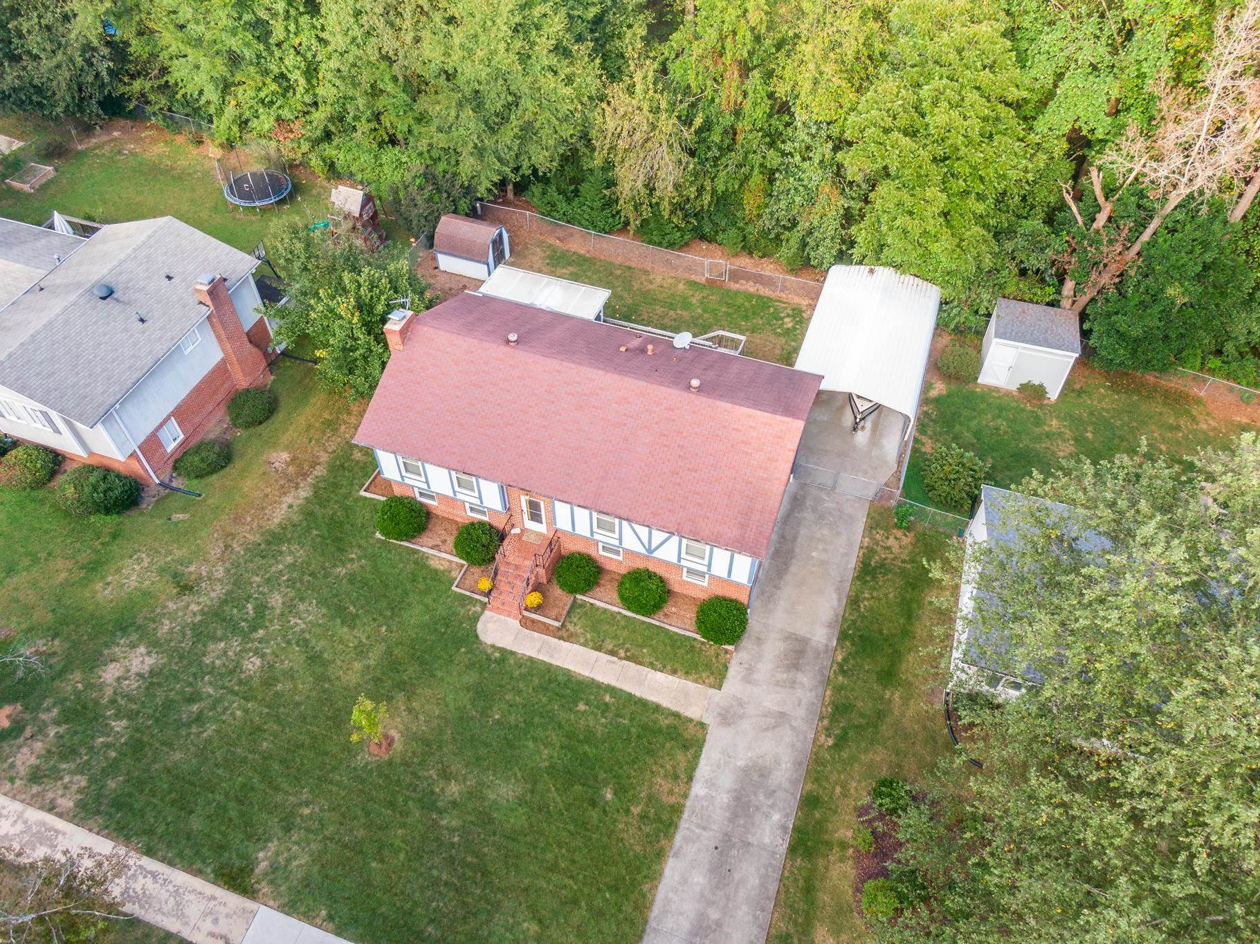 5305 Old Forge Circle Raleigh, NC 27609 - Photo 24 of 25 Aerial View