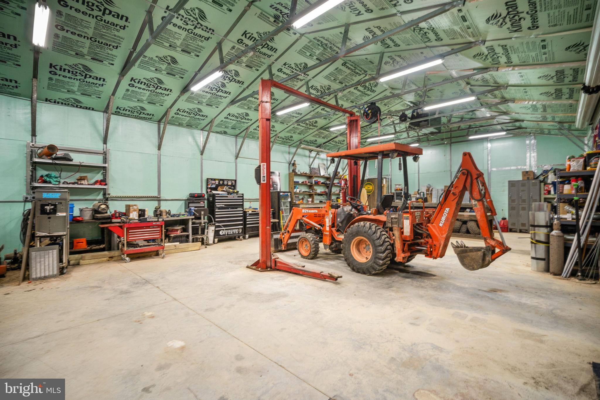 13026 Elk Run Road Bealeton, VA 22712 - Photo 39 of 54 Spacious workshop with heavy machinery.